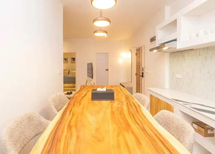 公寓 2 Bedrooms For 4 Guests With Kitchen At Heart Of Sathorn